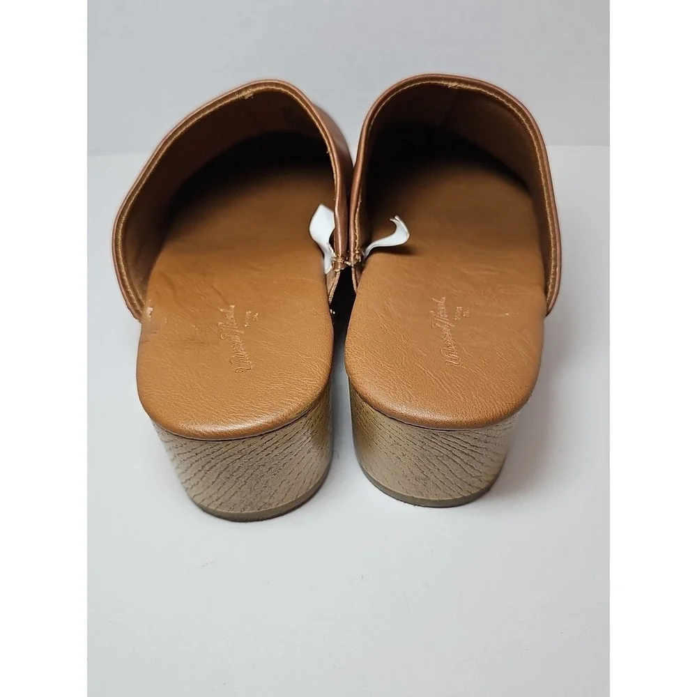 Universal Thread  Women Indra Memory Foam Faux Leather Slip-on Clogs Size 7 1/2 - Picture 6 of 13